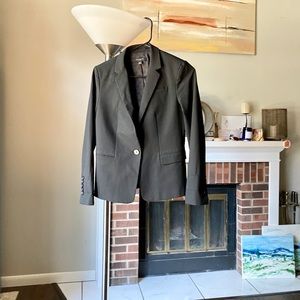 Ann Taylor petite black blazer
